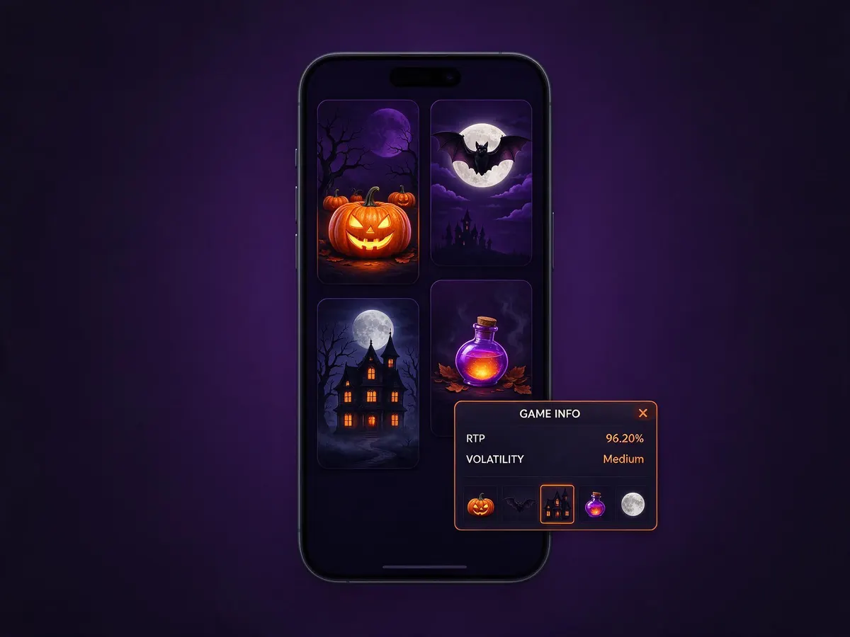 Halloween Slot Games Explained: How Theme, RTP and Volatility Actually Differ