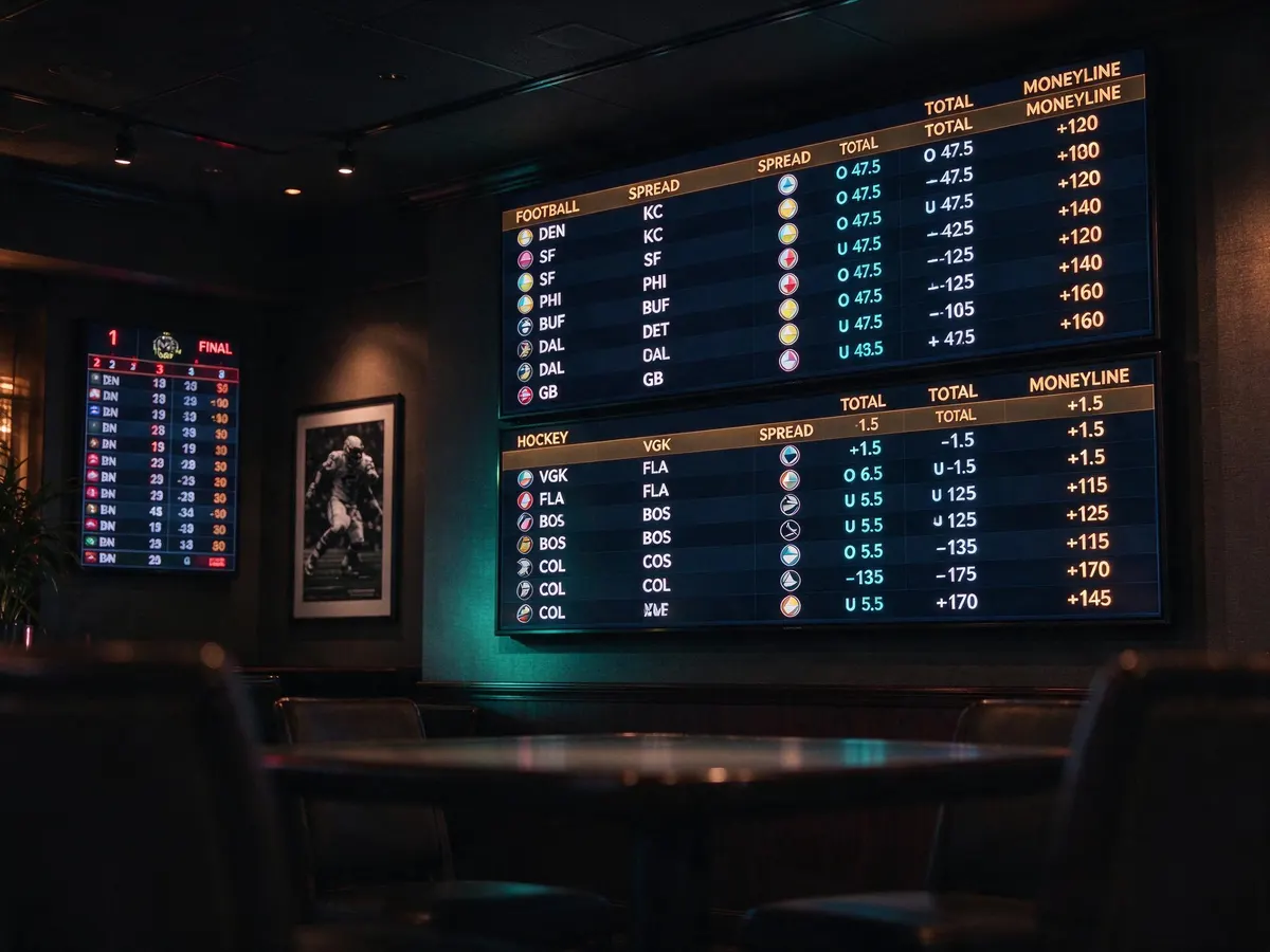 What Vegas Line Movements on NFL and NHL Games Teach Bettors About Reading Odds